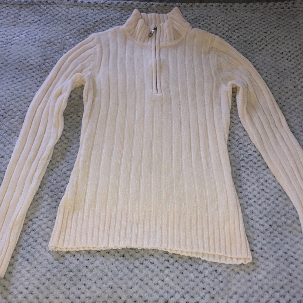 Cream sweater
